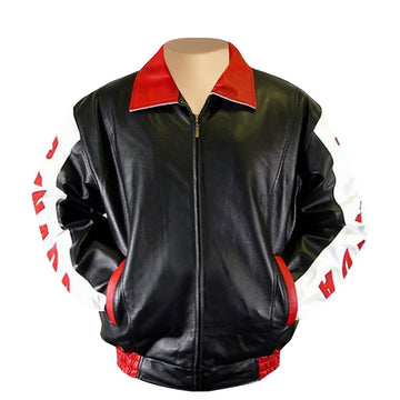 Canadian flag inspired Bomber style Jacket