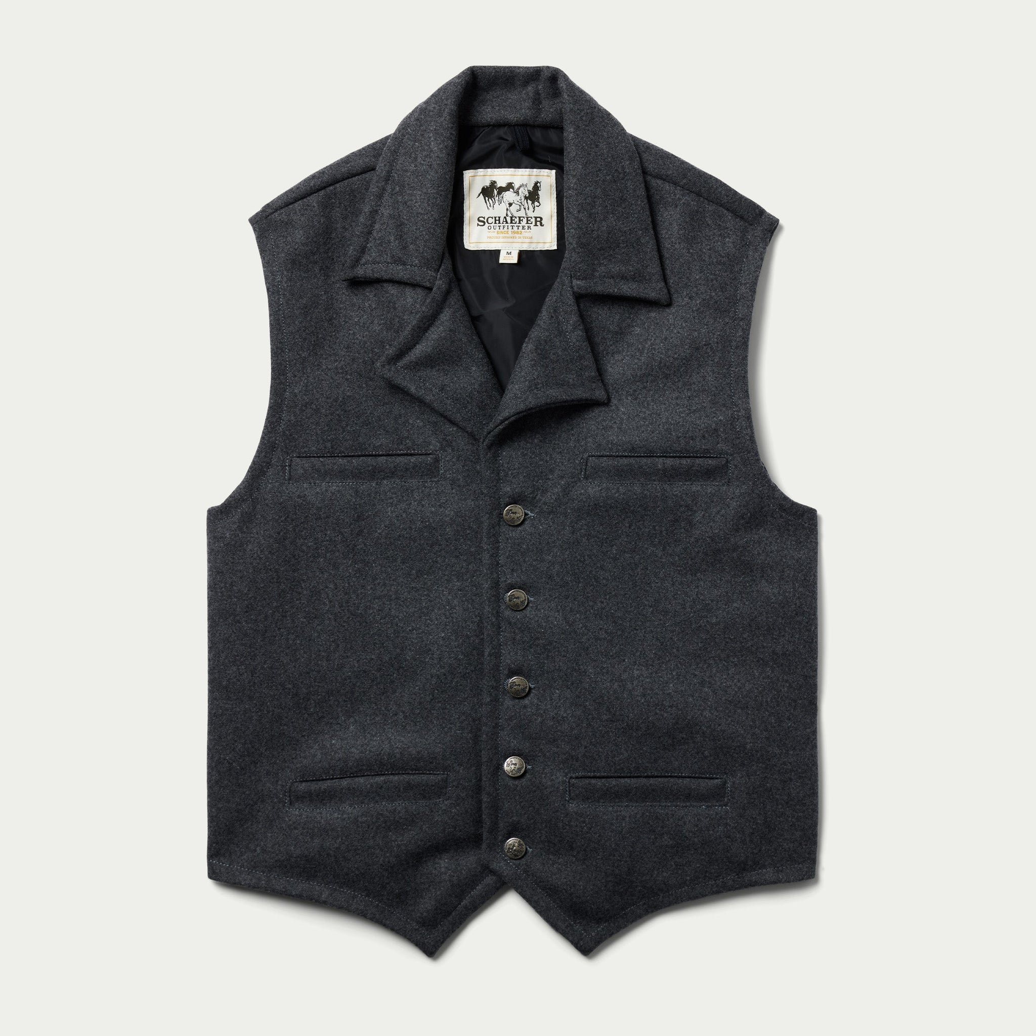 Cattle Baron Wool Vest