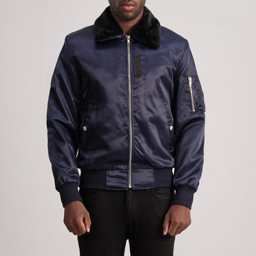 Clyde B-15 Blue Bomber Jacket