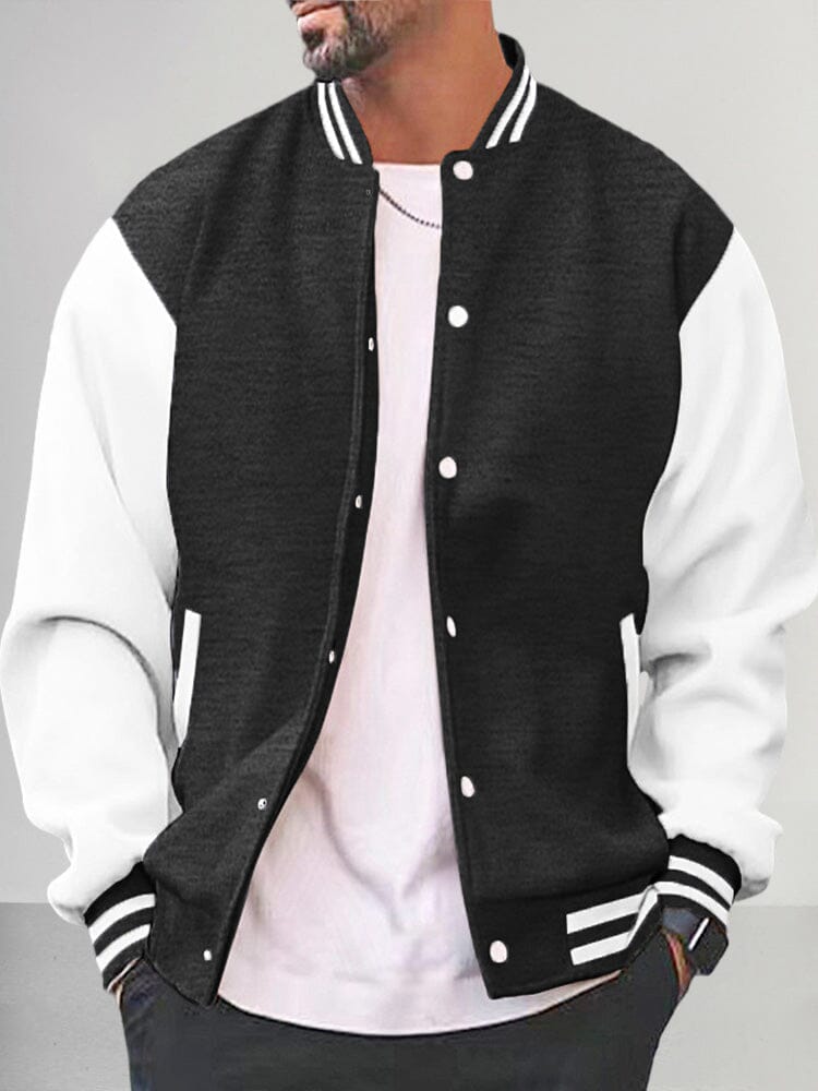 Casual Varsity Baseball Jacket
